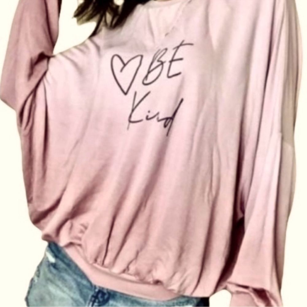 Young‎ Fabulous and Broke Ombré Be Kind Sweatshirt C29